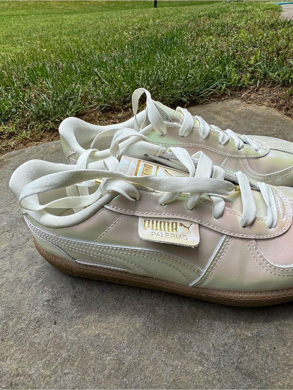 Puma Iridescent Lace-Up Sneakers - Picture 4 of 16